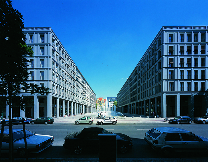 (BDT_15_009) Leibnizkolonnaden Residential and Commercial Buildings