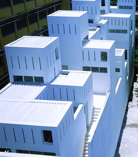 (BDT_16_050) Space Block Housing Complex, Hanoi Model