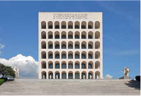 (BDT_23_041) Fendi Headquarters Colosseo quadrato